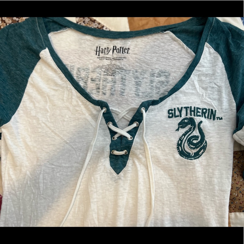 HARRY POTTER Slytherin Tie-up Top Small